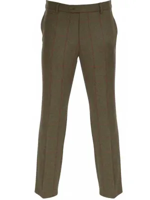 ALAN PAINE Combrook Mens Tweed Trousers - Sage ALAN PAINE Combrook Mens Tweed Trousers - Sage