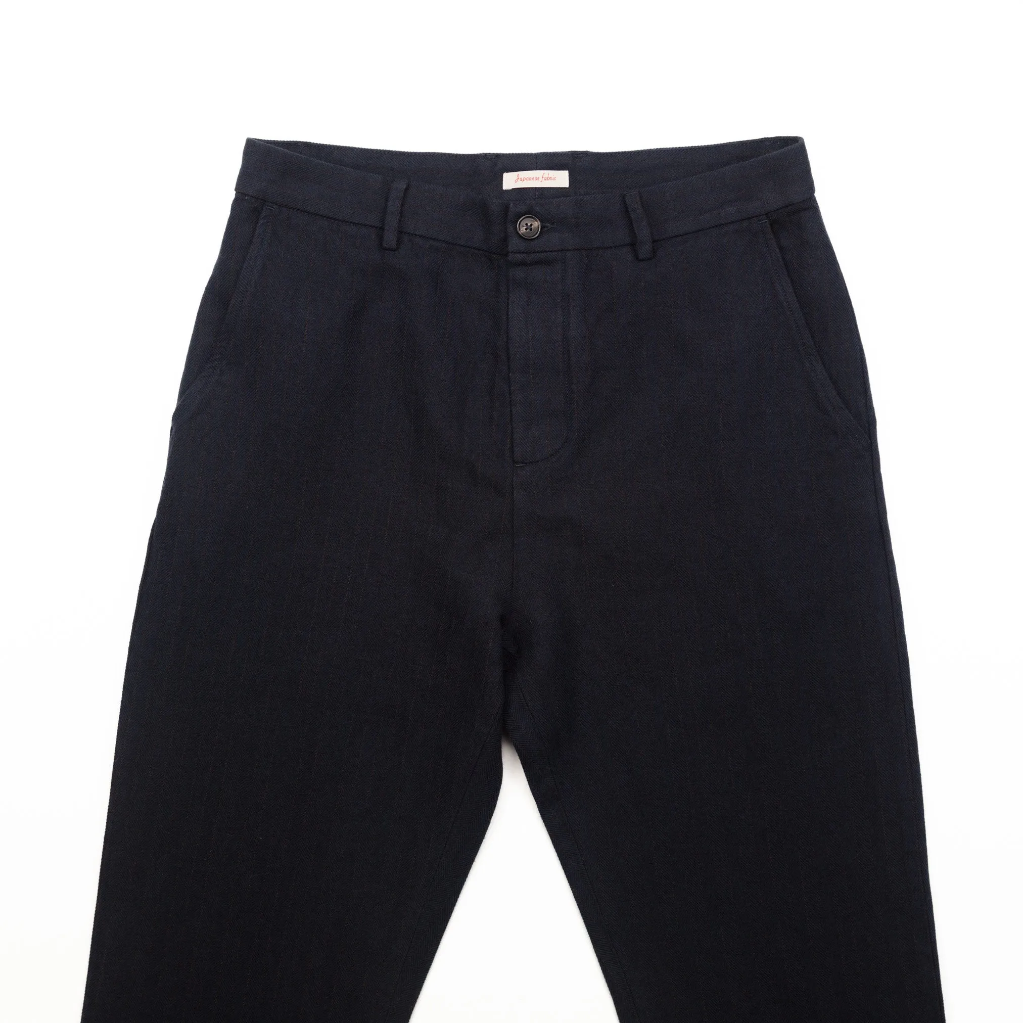 Alvise Pants in Navy HBT Stripe