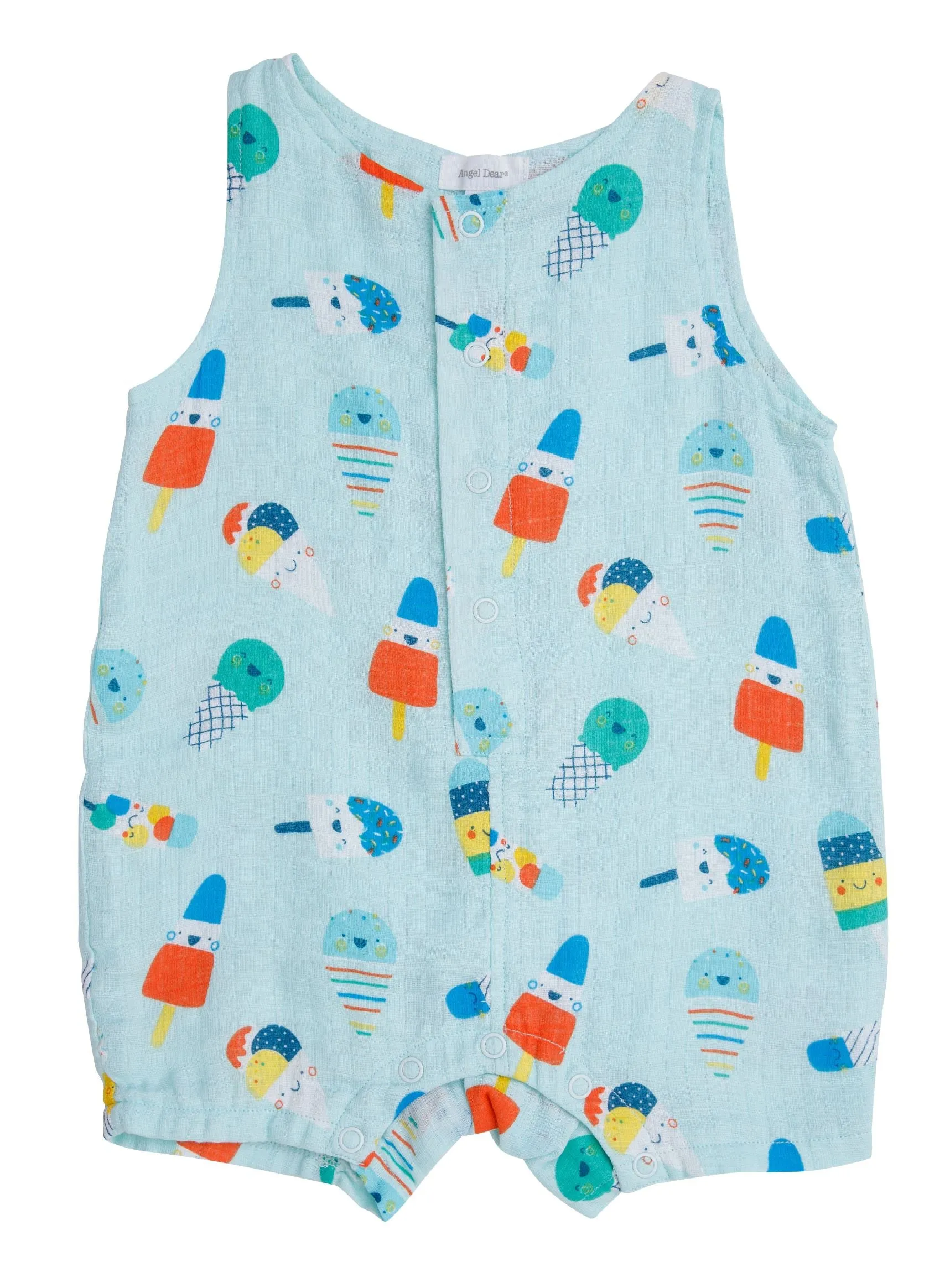 Angel Dear Popsicles Muslin Shortie Romper