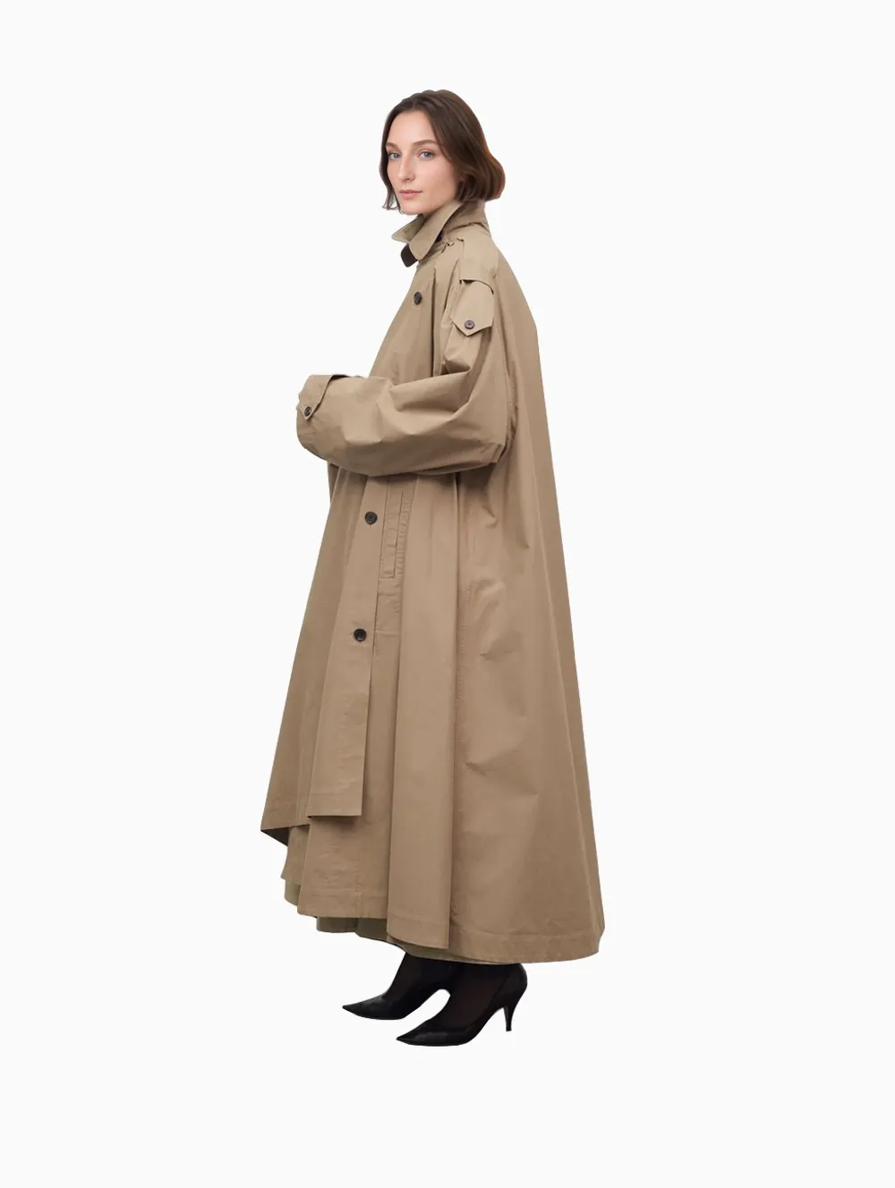 Aralia trench coat