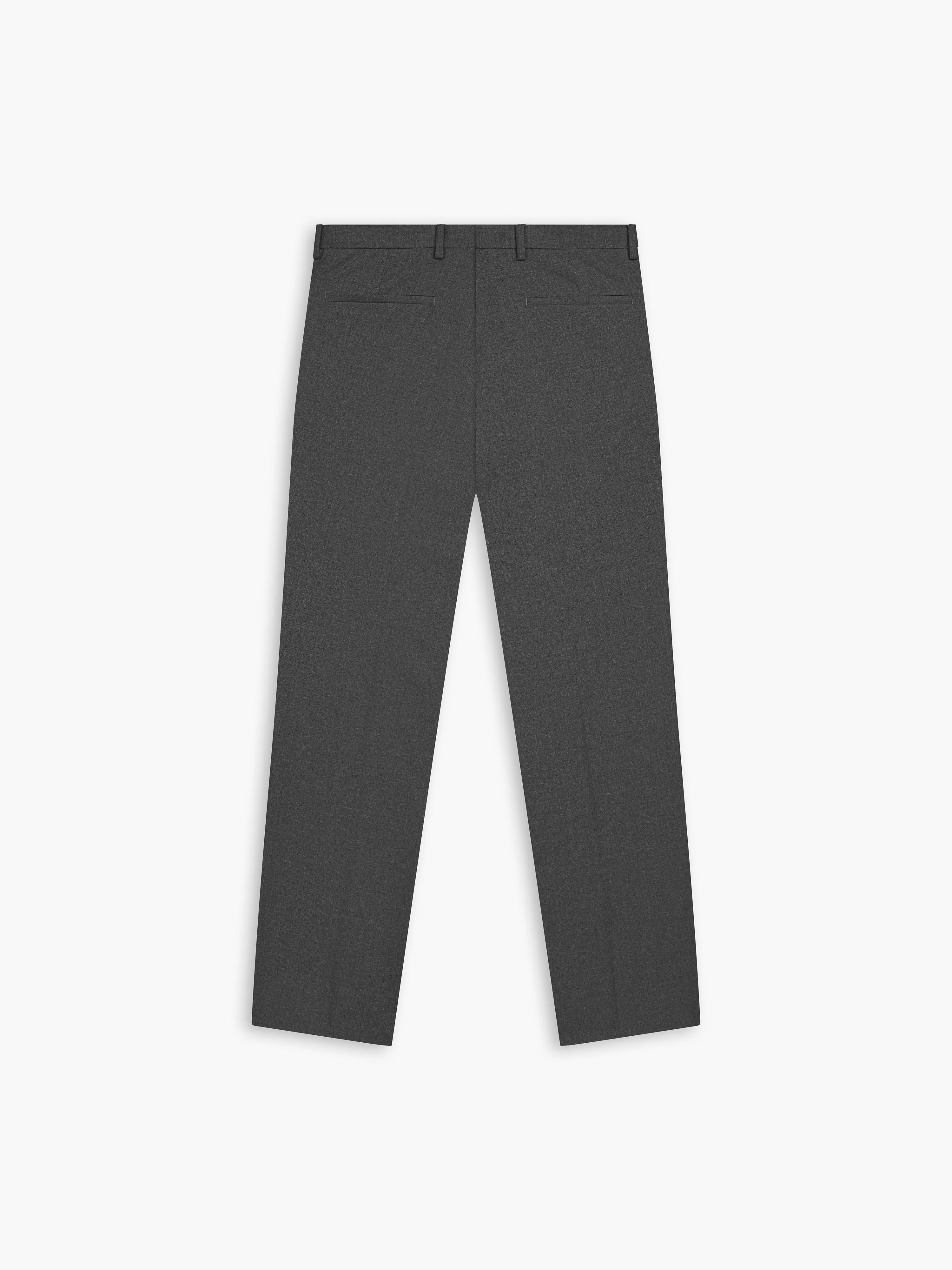 Barbican Italian Luxury Slim Charcoal Suit Trouser