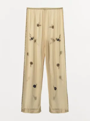 Beaded trousers