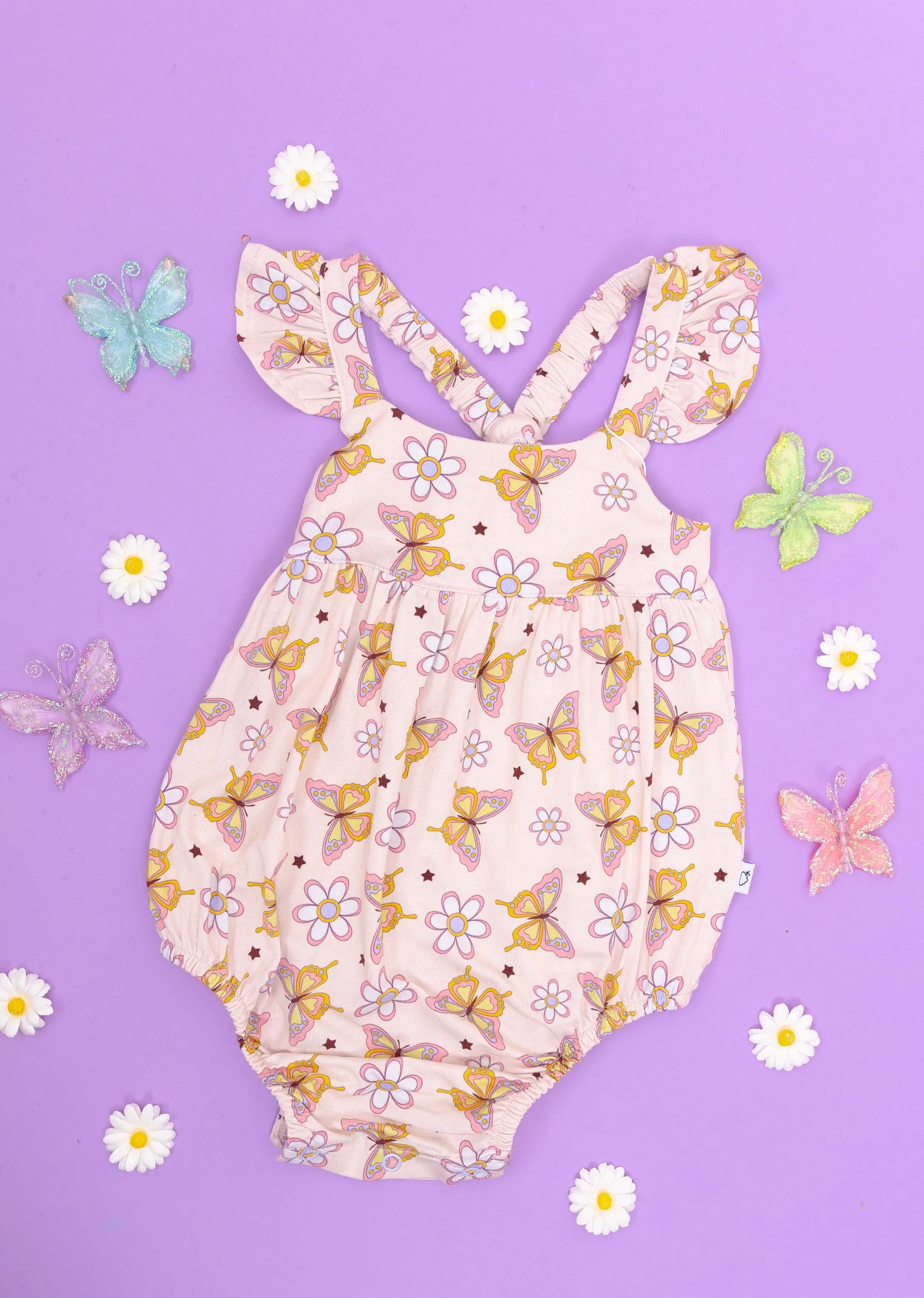 Blossomin' Butterfly Dream Bubble Romper