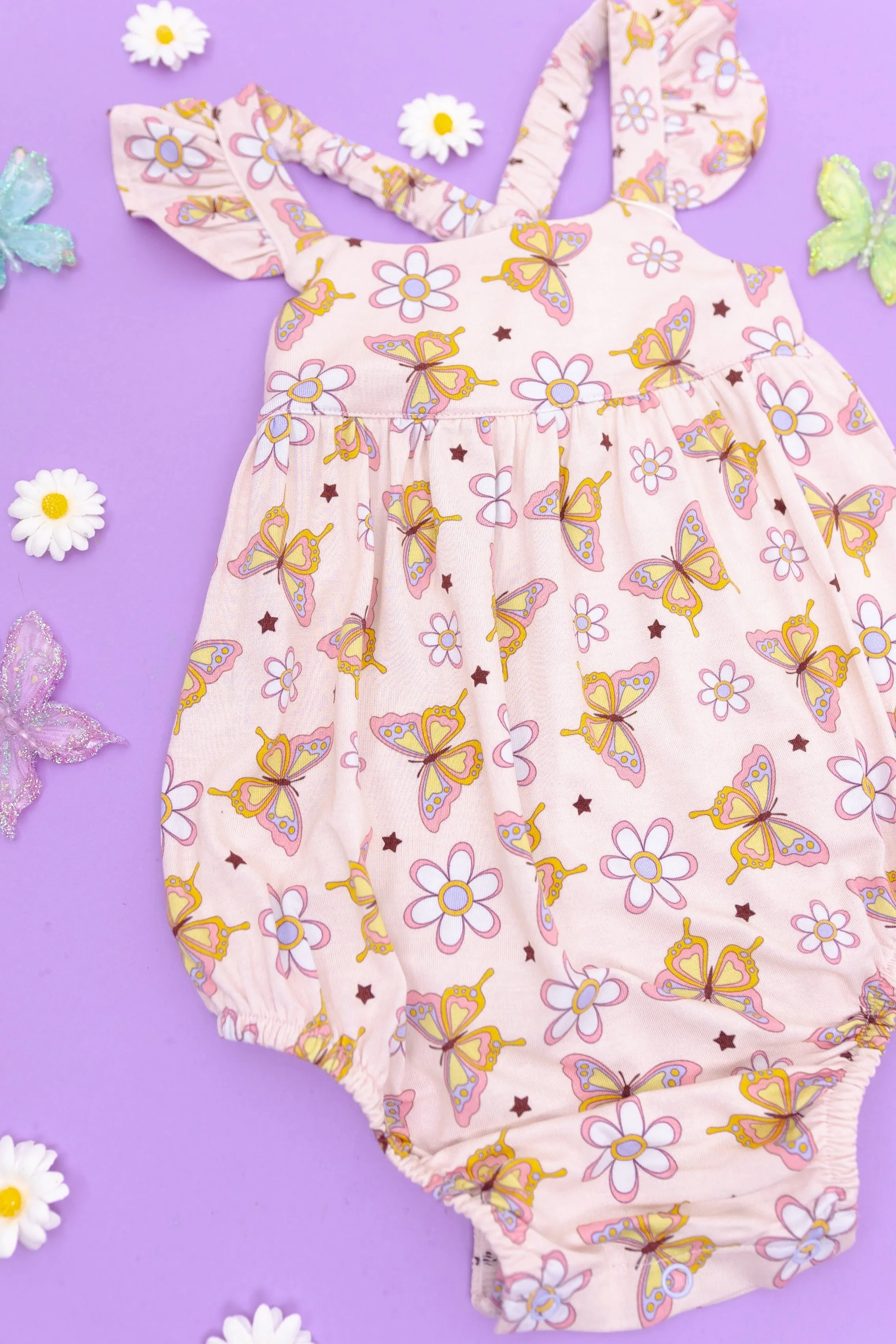 Blossomin' Butterfly Dream Bubble Romper