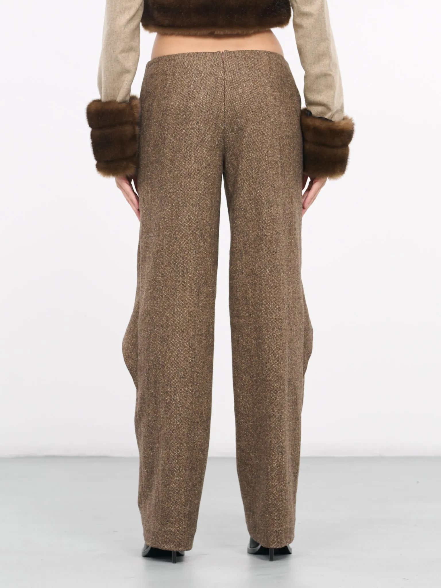 Bow Trousers (SN02-BROWN)
