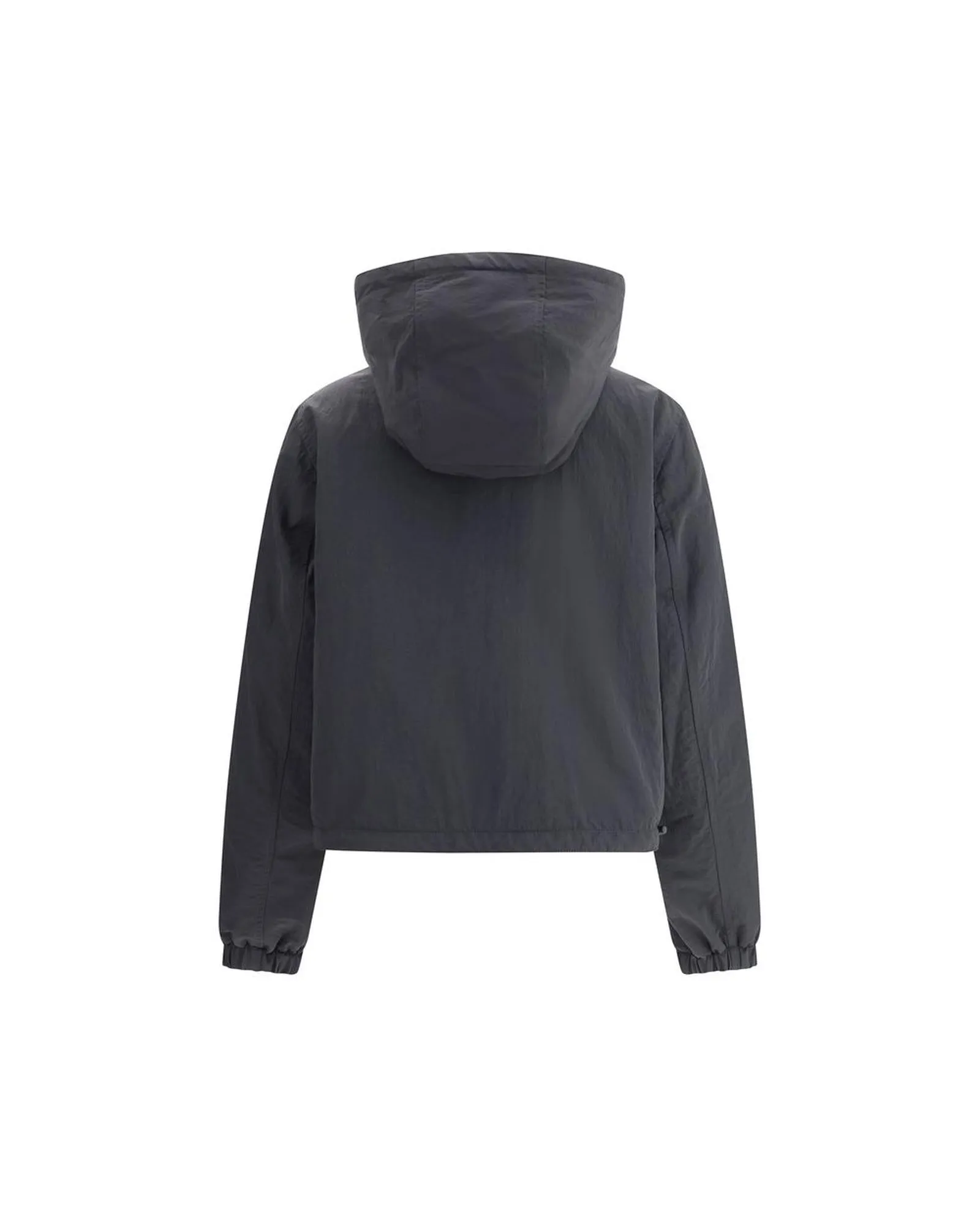 Burberry Reversible Jacket with Adjustable Hood and Zippered Pockets