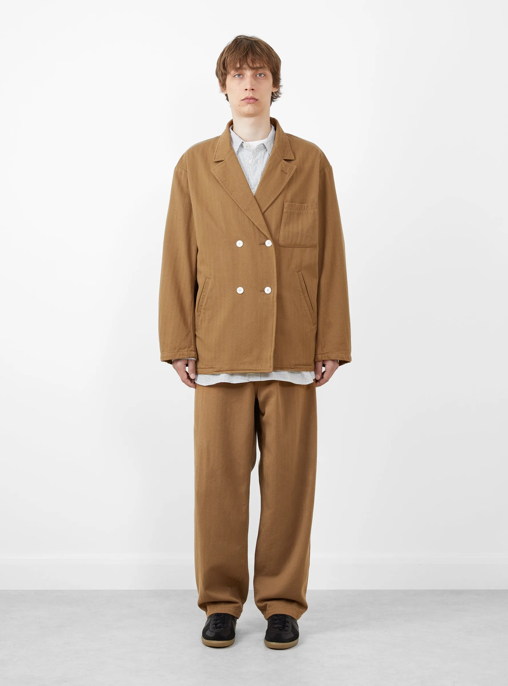 Cotton Wool Pants Ocean Sand