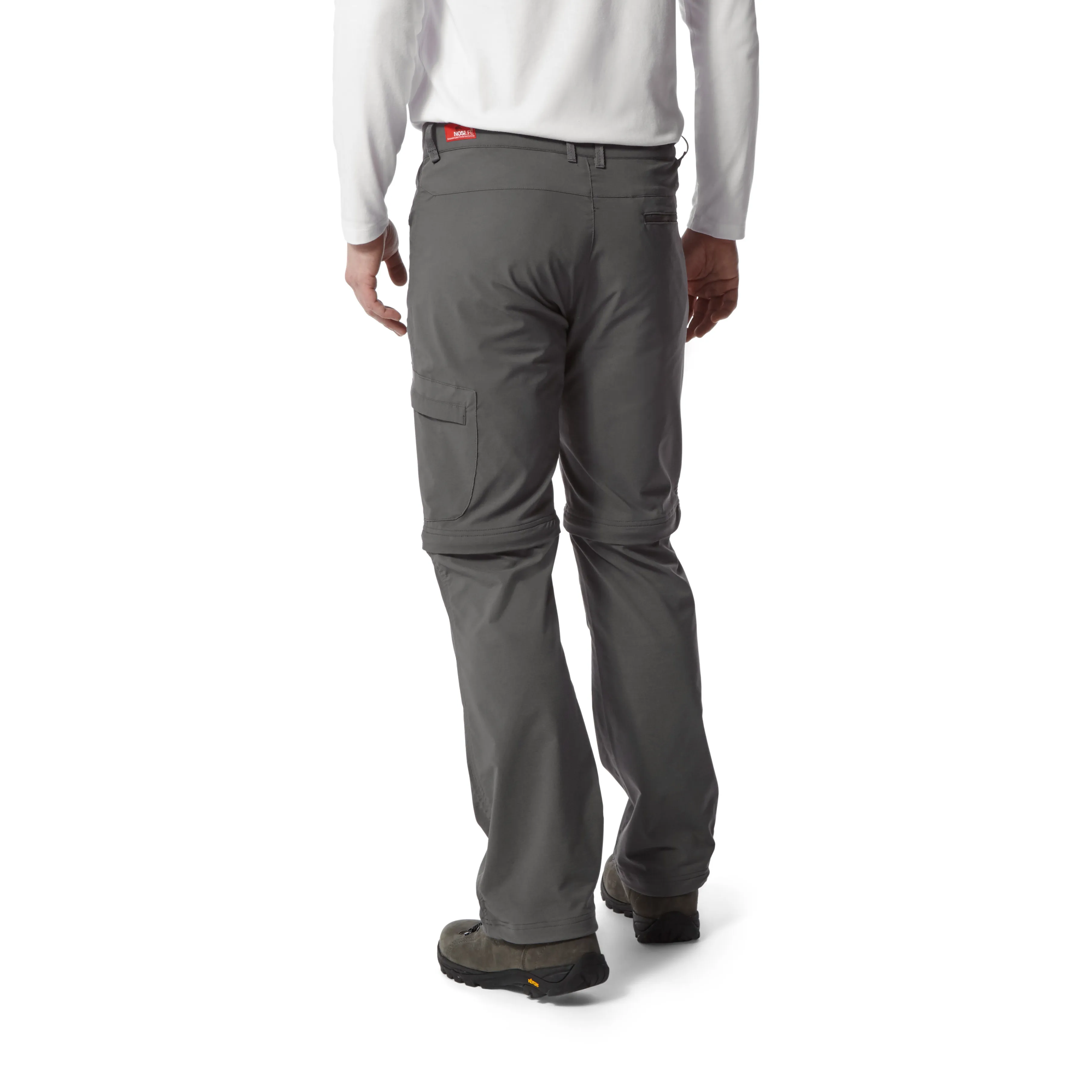 Craghoppers Men&#x27;s Nosilife Pro Convertible Trousers Elephant | Buy Craghoppers Men&#x27;s Nosilife Pro Convertible Trousers Elephant here | Outnorth