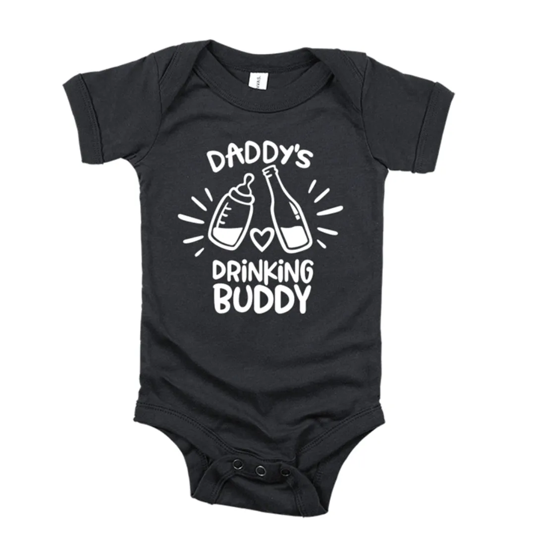 Daddy's Drinking Buddy Baby Romper