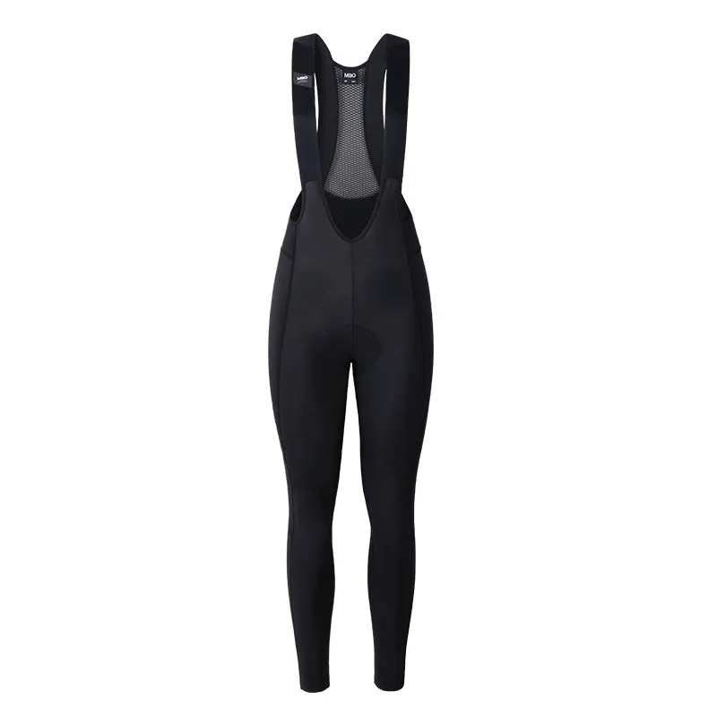 Delicacy Women's All Road Thermal  Bibs Tights -Black