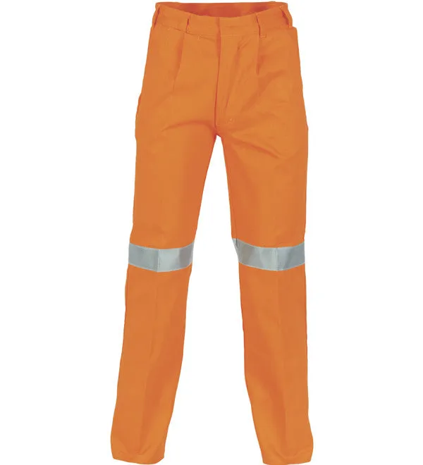DNC Cotton Drill Pants with 3M R/Tape - Regular/Stout/Long
