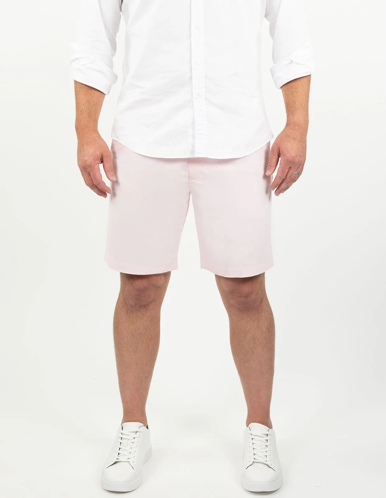 Dusty Pink European Fine Poplin | Short
