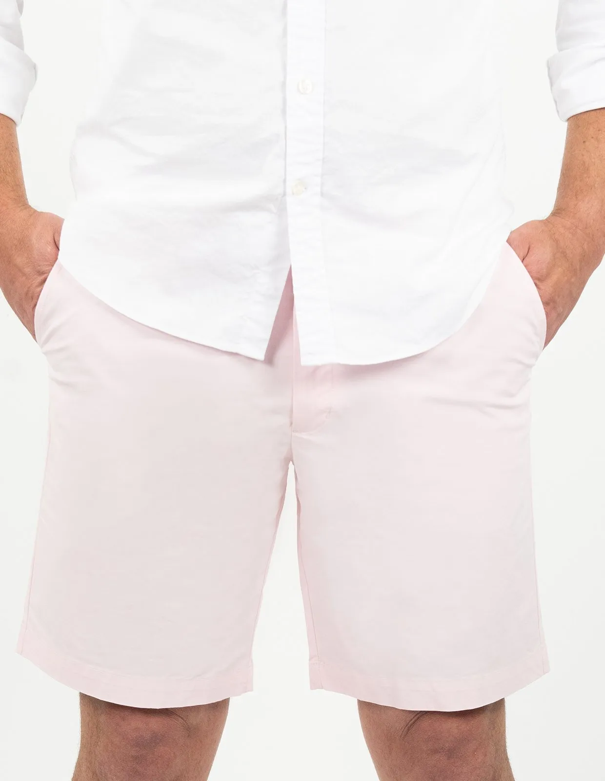 Dusty Pink European Fine Poplin | Short