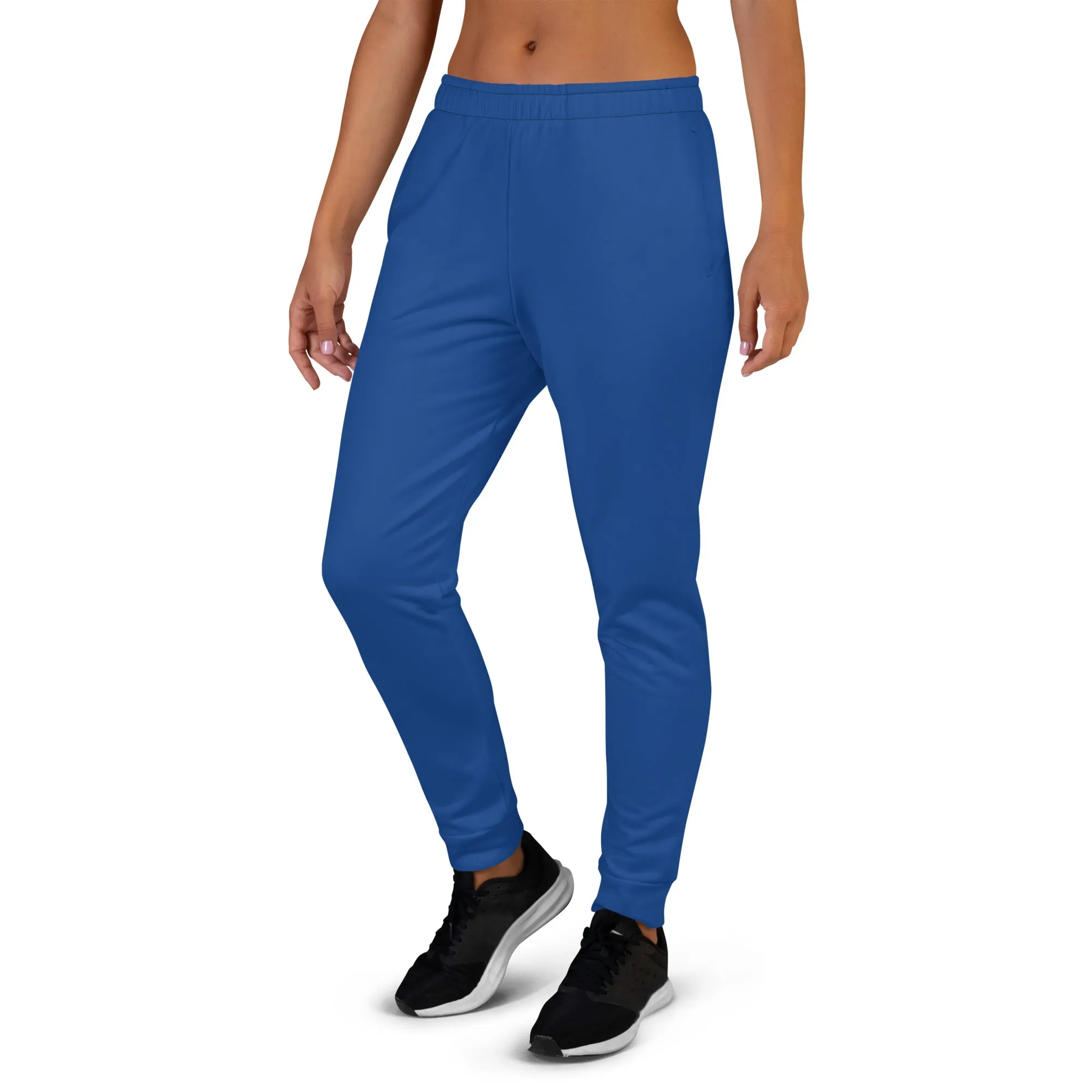 ELEVATED ESSENTIALS, GS LOGO FLEECE JOGGERS COBALT BLUE