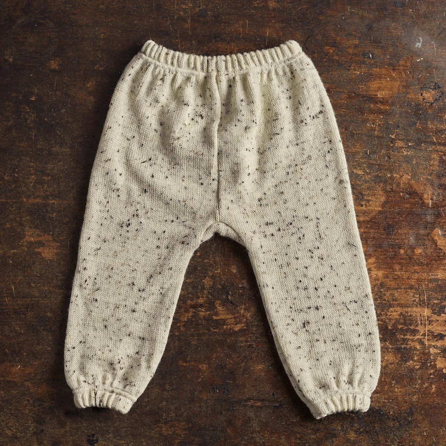 Emu Baby & Kids Trousers - Merino Wool Speckle - Quail