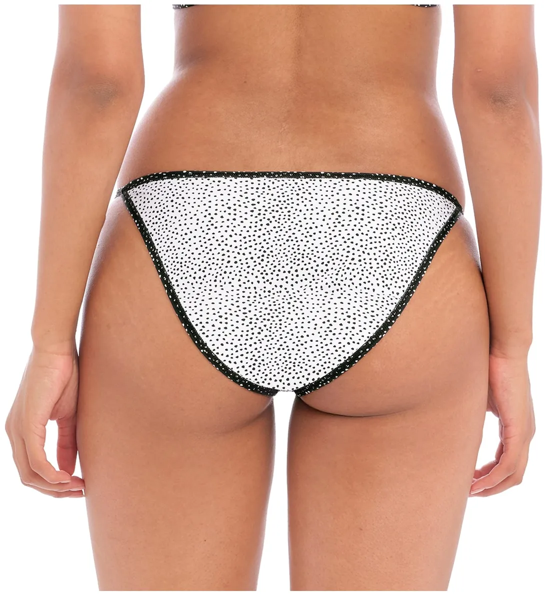 Freya Gemini Palm Reversible Tie Side Swim Brief (200581) - Monochrome