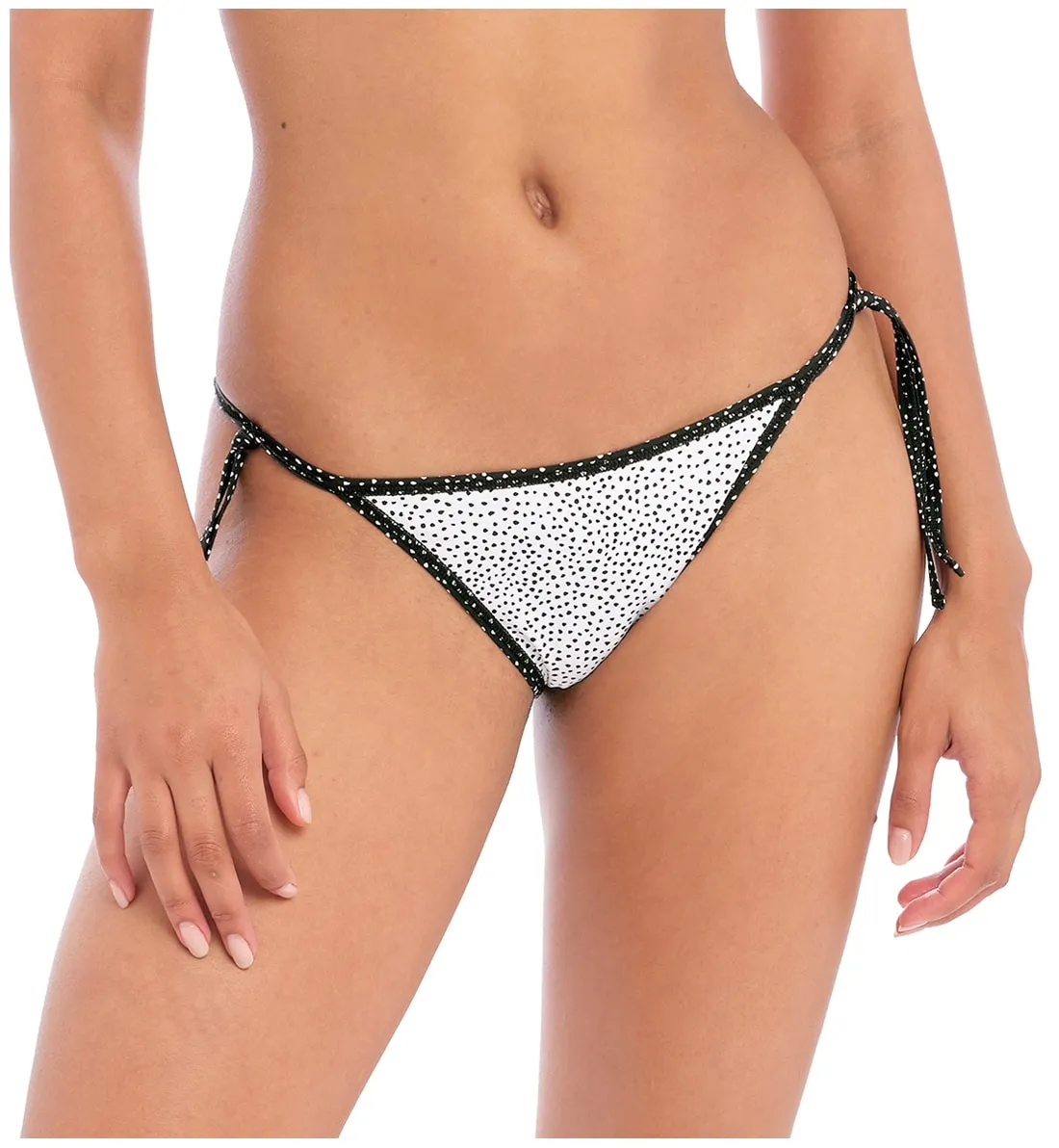 Freya Gemini Palm Reversible Tie Side Swim Brief (200581) - Monochrome
