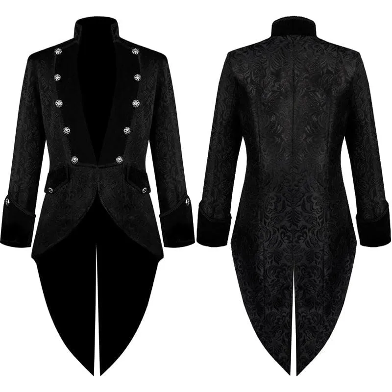 Golden Velvet Tuxedo with Steampunk Flair for Unique Style