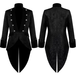 Golden Velvet Tuxedo with Steampunk Flair for Unique Style