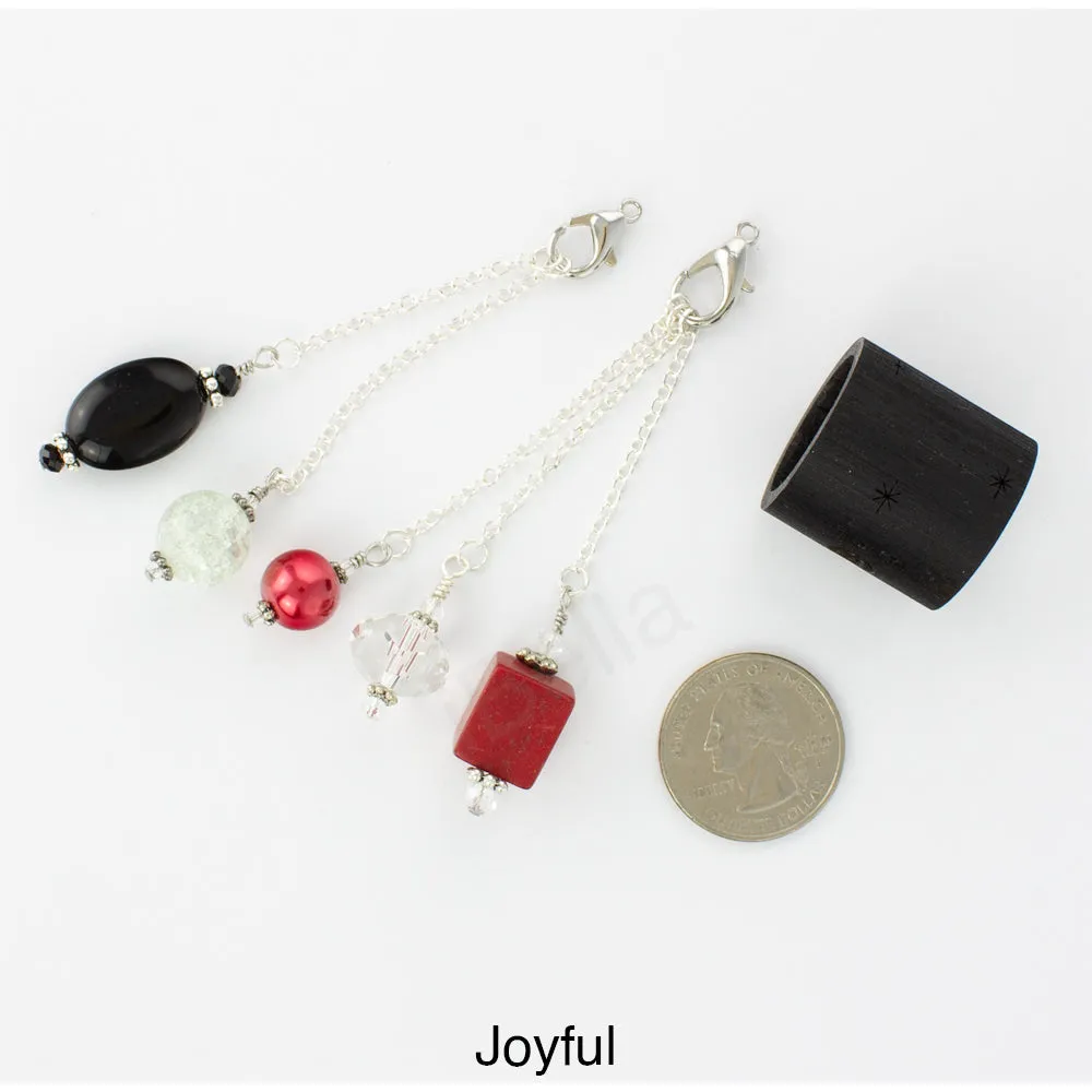 iBella® Scarf Slide Jewelry Set - Joyful