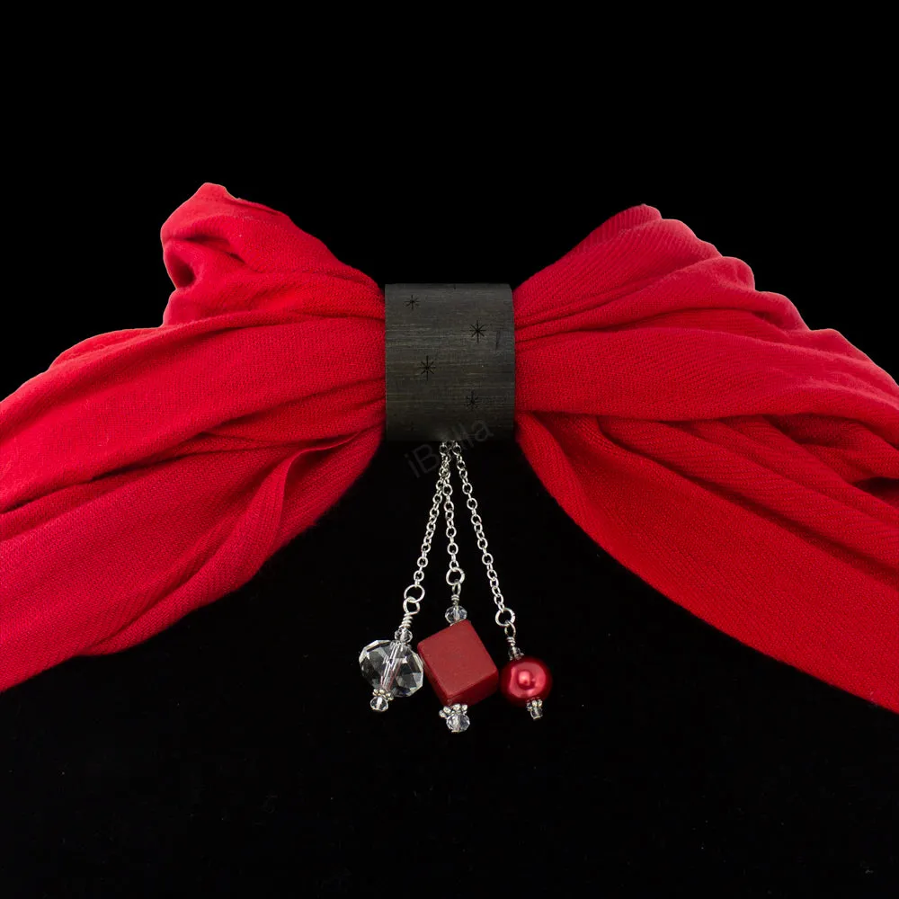 iBella® Scarf Slide Jewelry Set - Joyful
