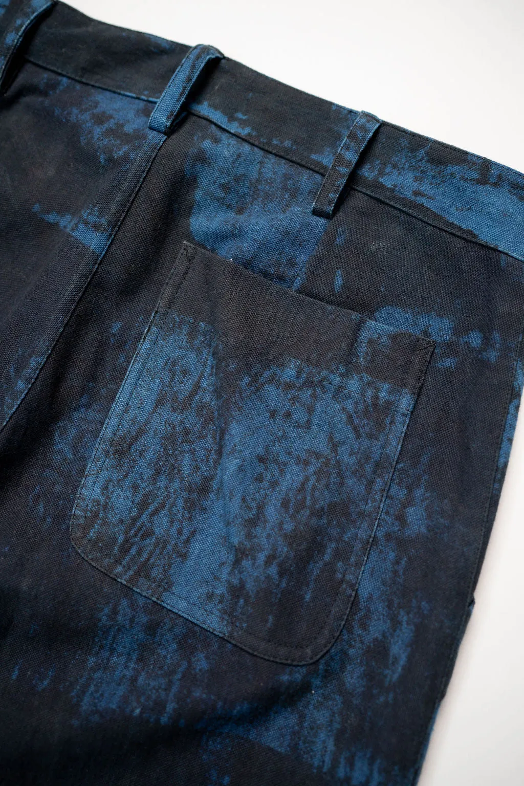 Indi   Ash Issac Pant - Indigo/Iron Mudpant Organic Cotton Canvas