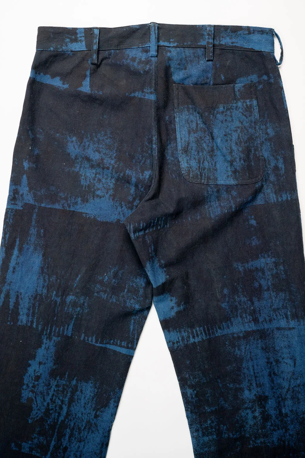 Indi   Ash Issac Pant - Indigo/Iron Mudpant Organic Cotton Canvas