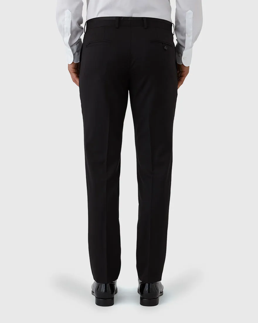 JOE BLACK F6447 BLACK FORTUNE TUXEDO TROUSER