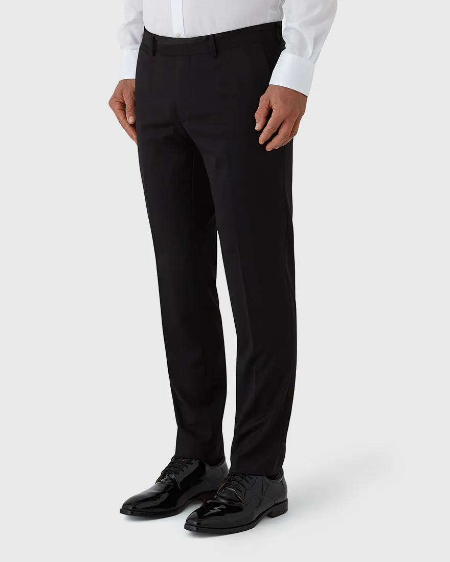 JOE BLACK F6447 BLACK FORTUNE TUXEDO TROUSER