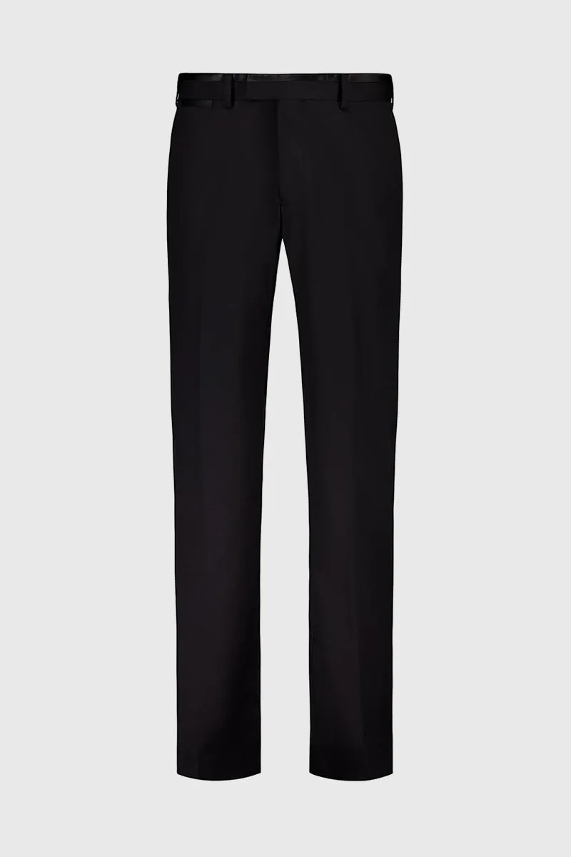 JOE BLACK F6447 BLACK FORTUNE TUXEDO TROUSER