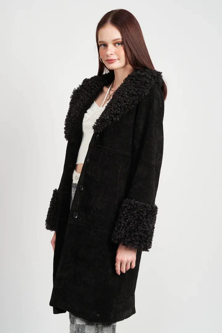 Kelsea Corduroy Coat