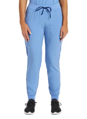 Knit Yoga Waistband Jogger pant XXS-3XL BY Maevn / Ceil Blue