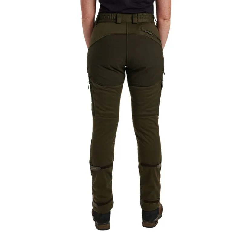 Lady Excape Softshell Trousers in Art Green