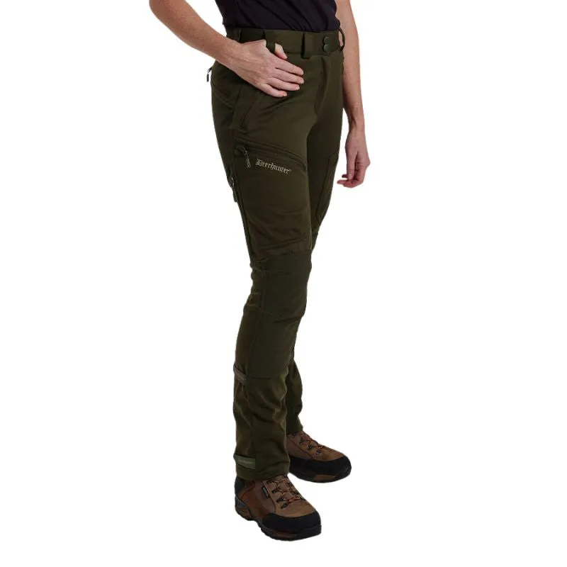 Lady Excape Softshell Trousers in Art Green