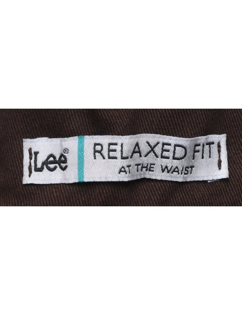 Lee Brown Casual Trousers - W32 L34