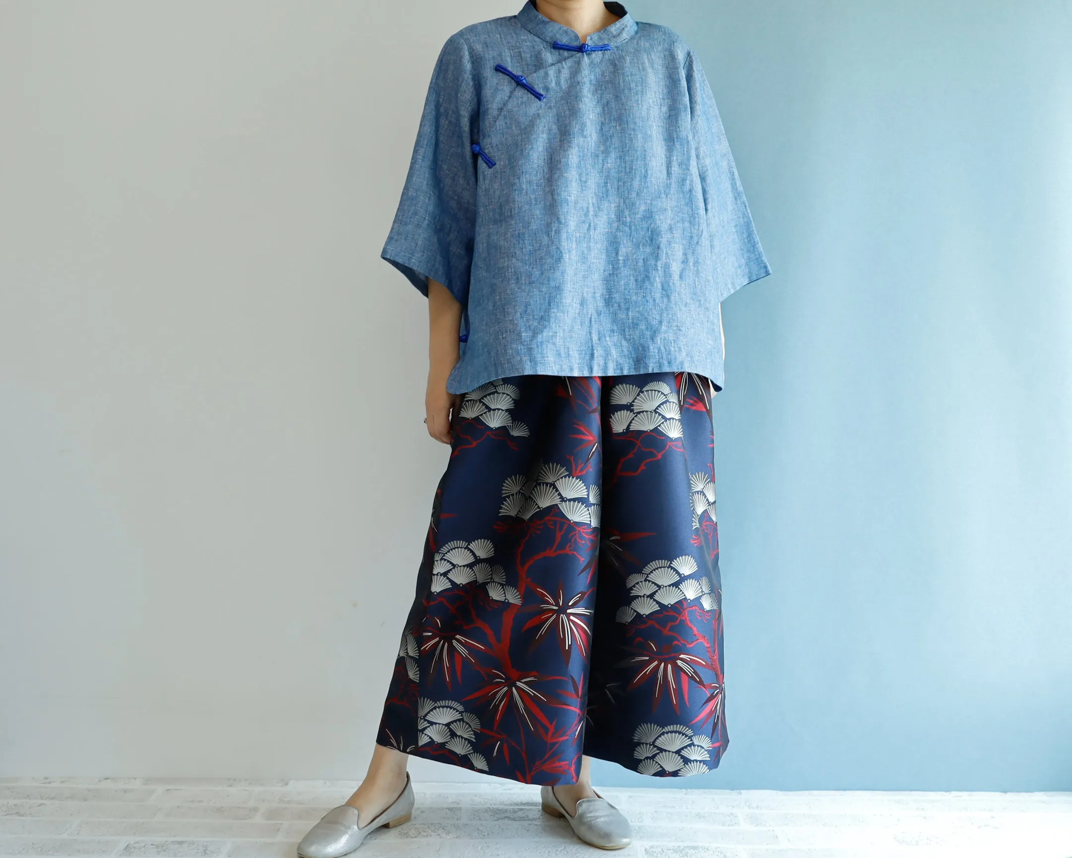 <P06BR>  KABUKI GAUCHO trousers