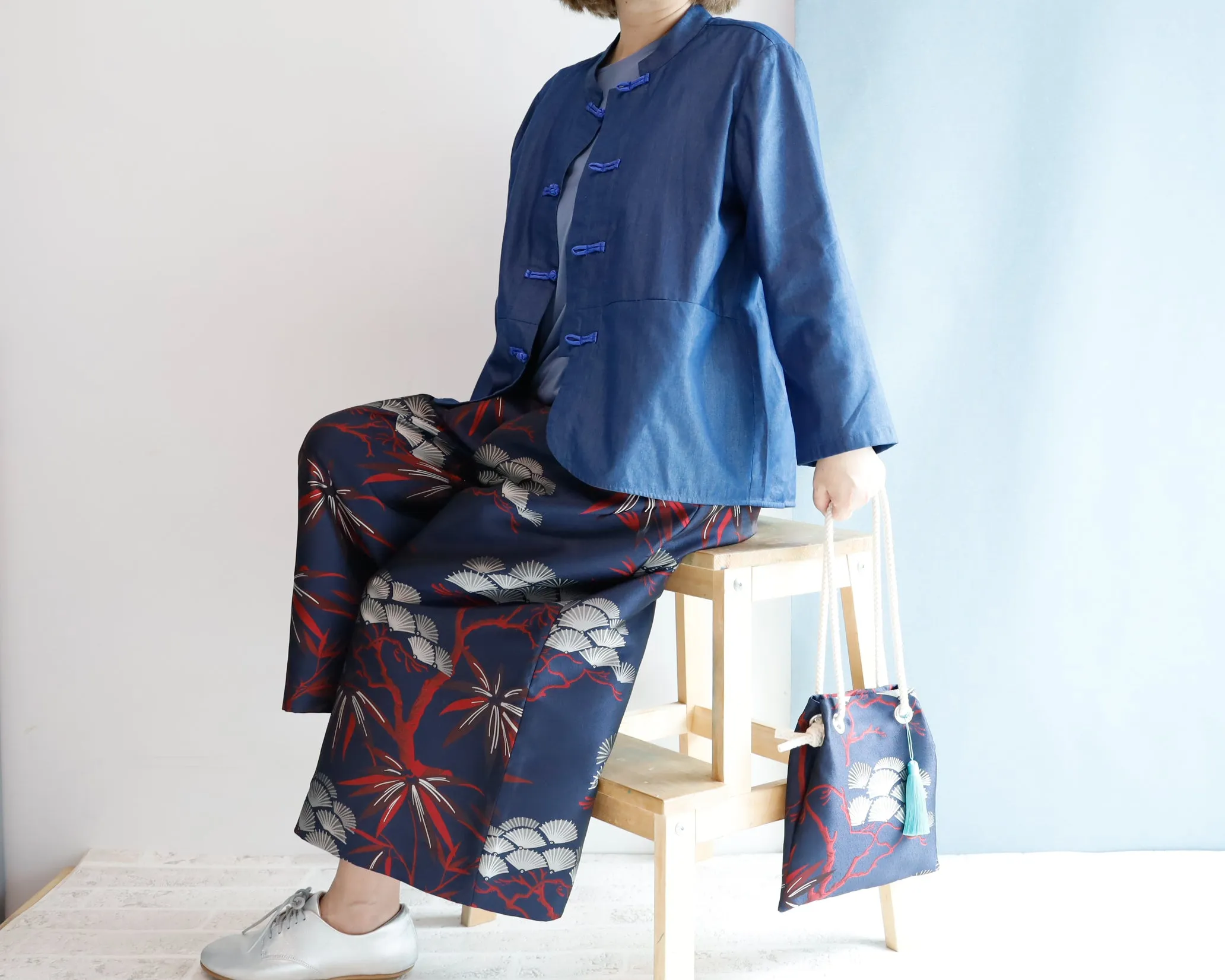 <P06BR>  KABUKI GAUCHO trousers