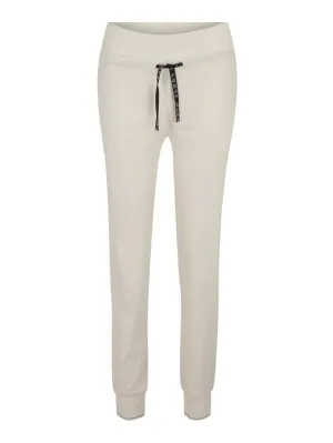 Luhta tapered sweatpants, white wool