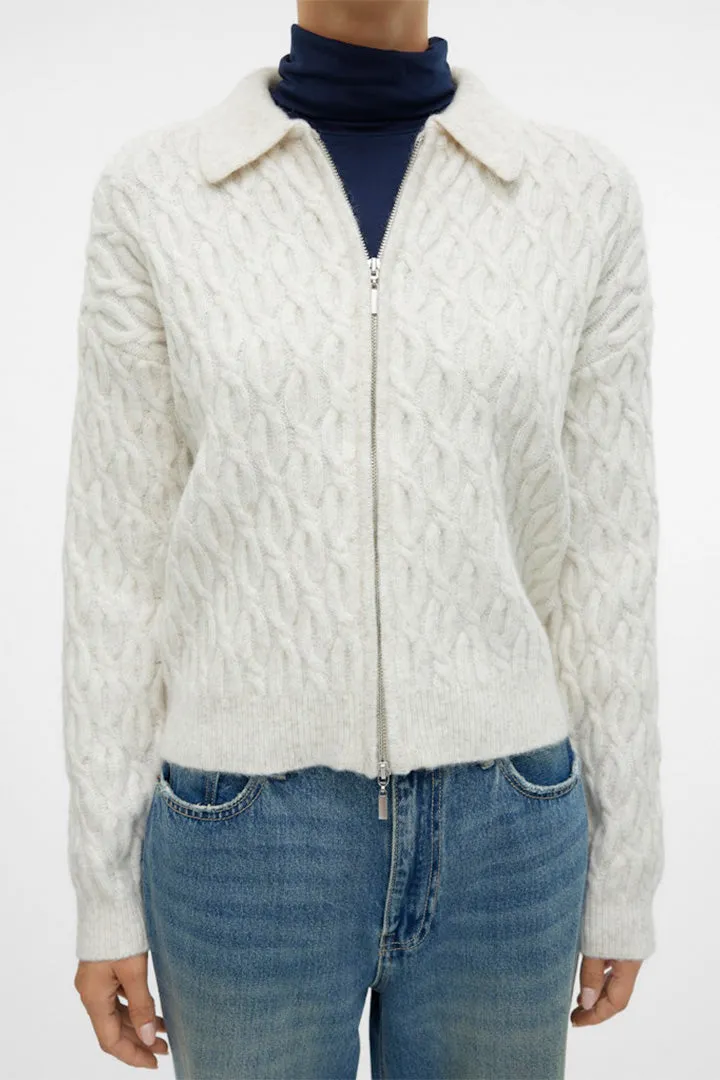 Meffa Zip Cardigan