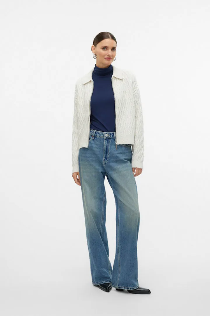 Meffa Zip Cardigan