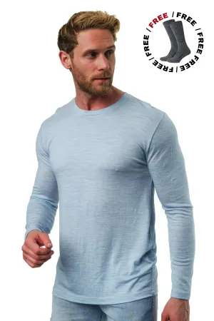 Men's Merino Long Sleeve 165 Arctic