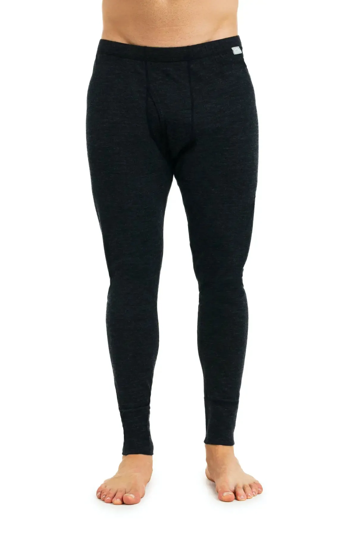 Men's Merino Pants 165 Heathered Black