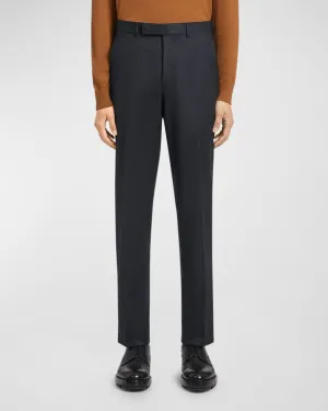 Men's wool flannel trousers ZEGNA