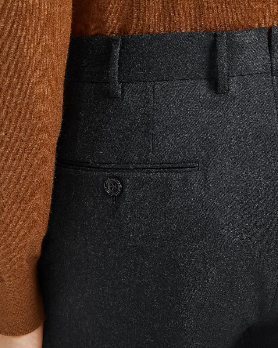 Men's wool flannel trousers ZEGNA