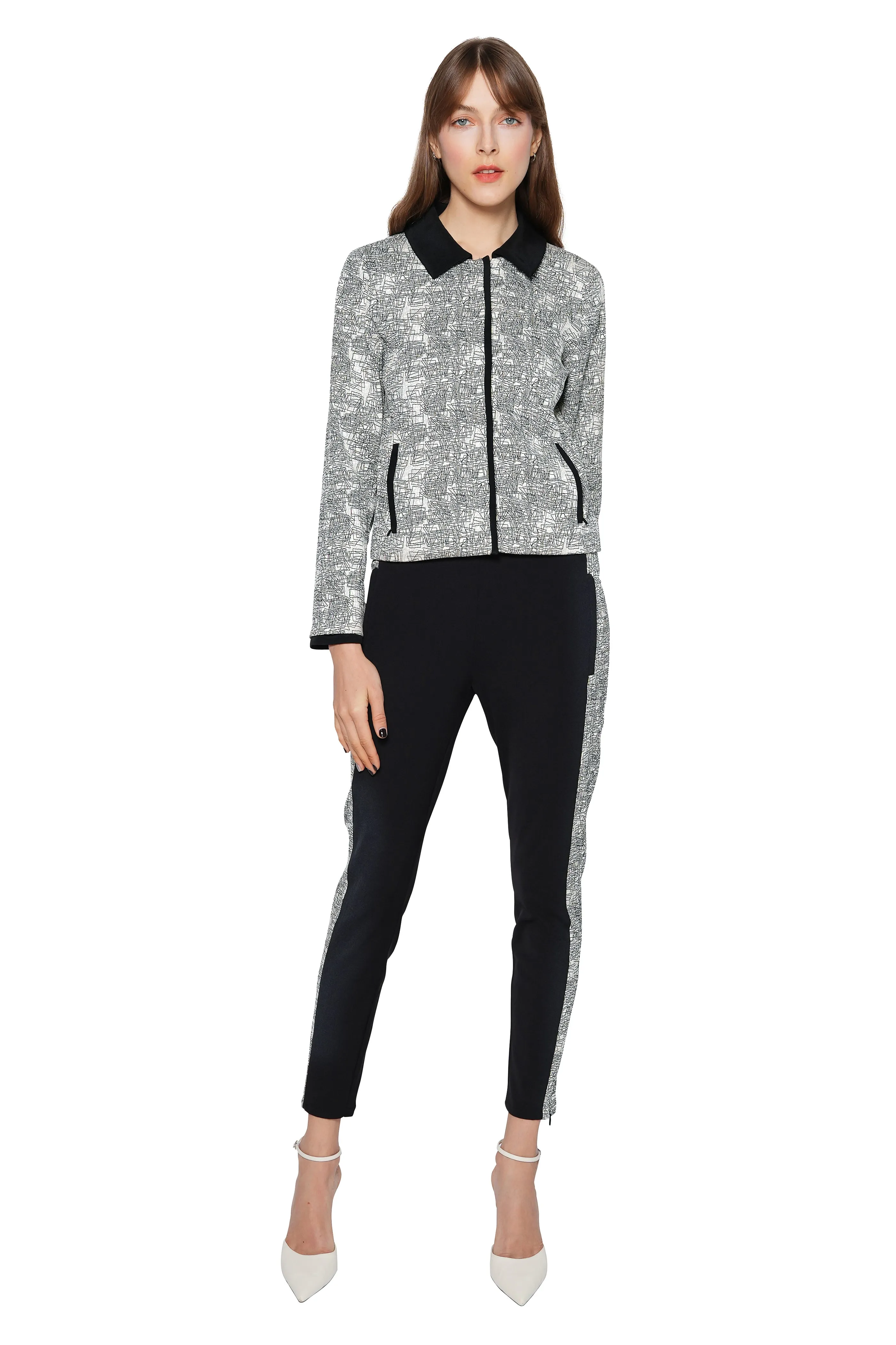 Miss Tang Jacquard Jacket