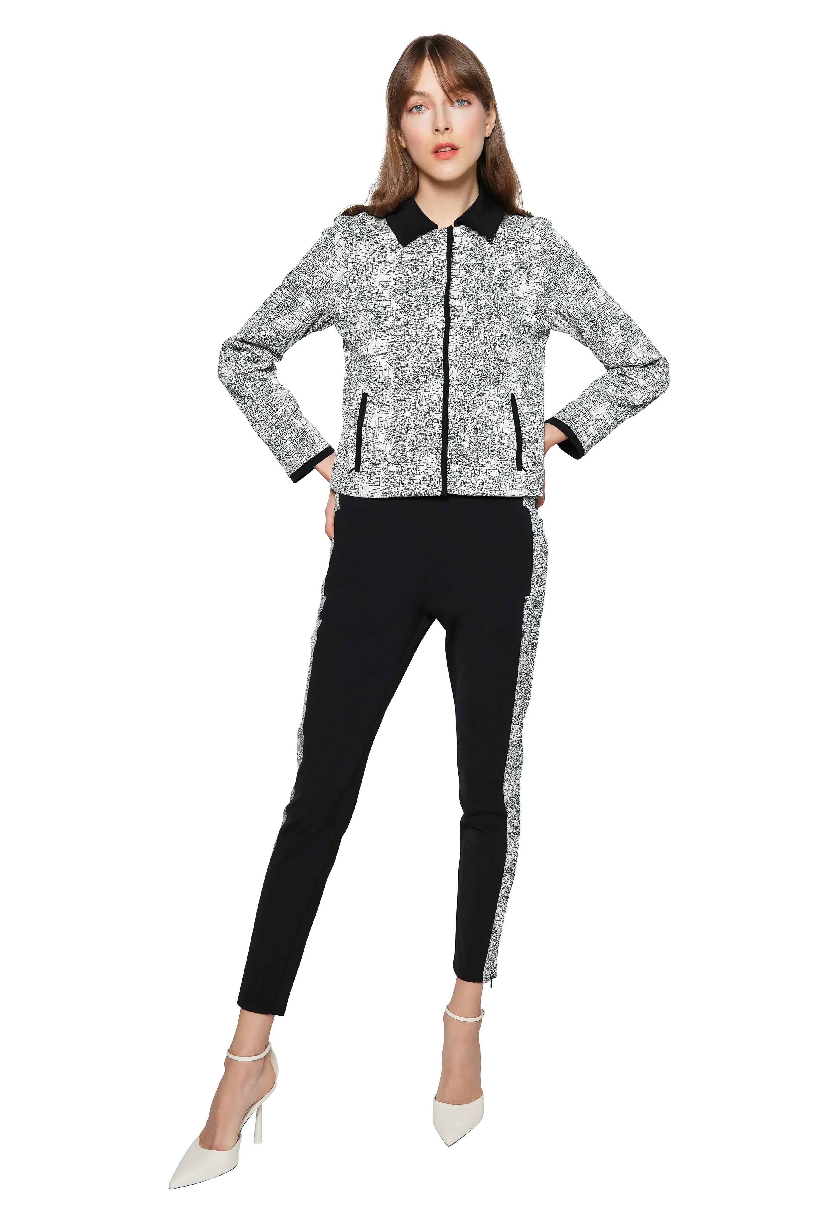 Miss Tang Jacquard Jacket