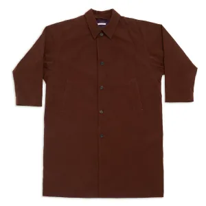 Mountain Trench Coat - Brown Waxed Cotton/Nylon WR