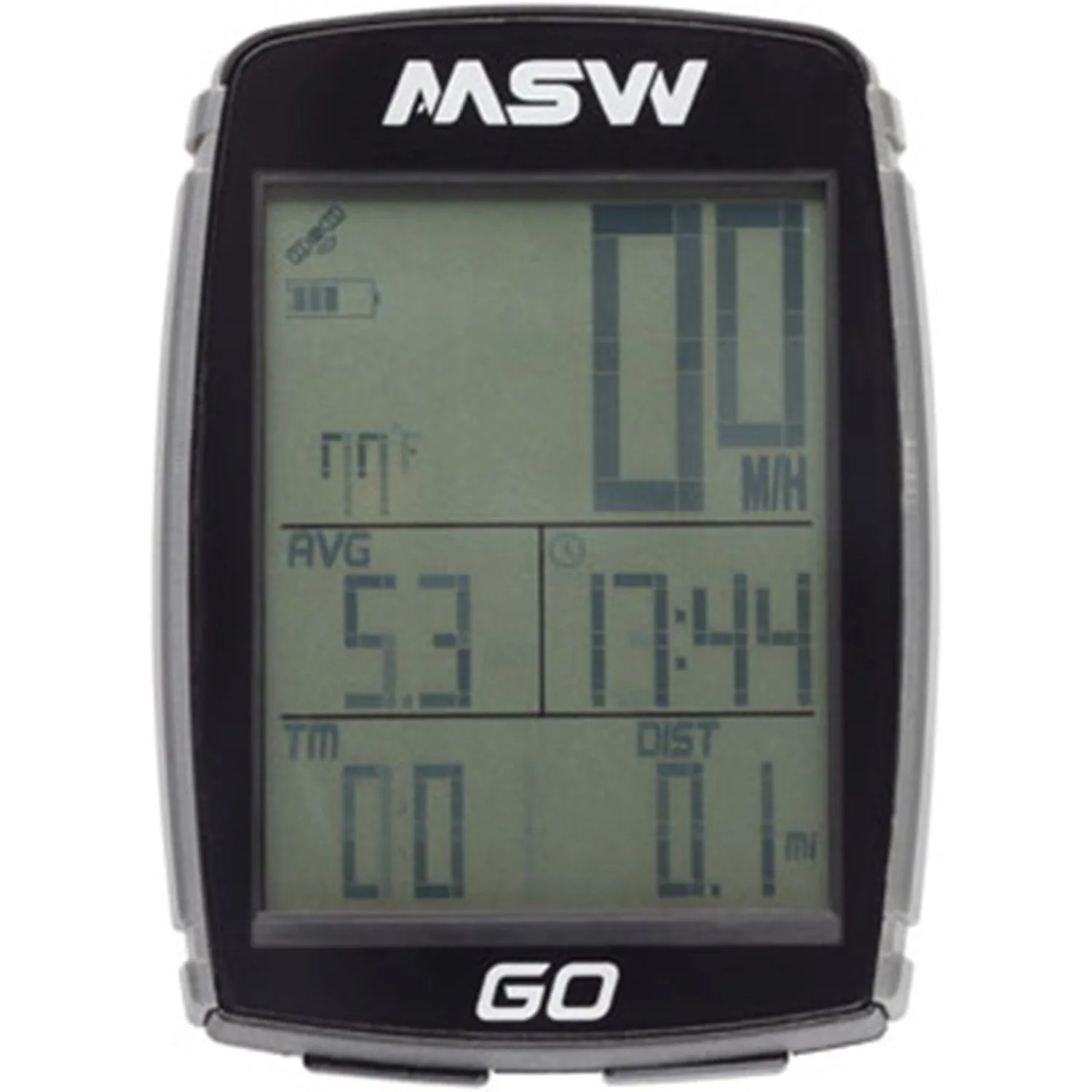 MSW Miniac GO GPS Bike Computer - GPS, Wireless