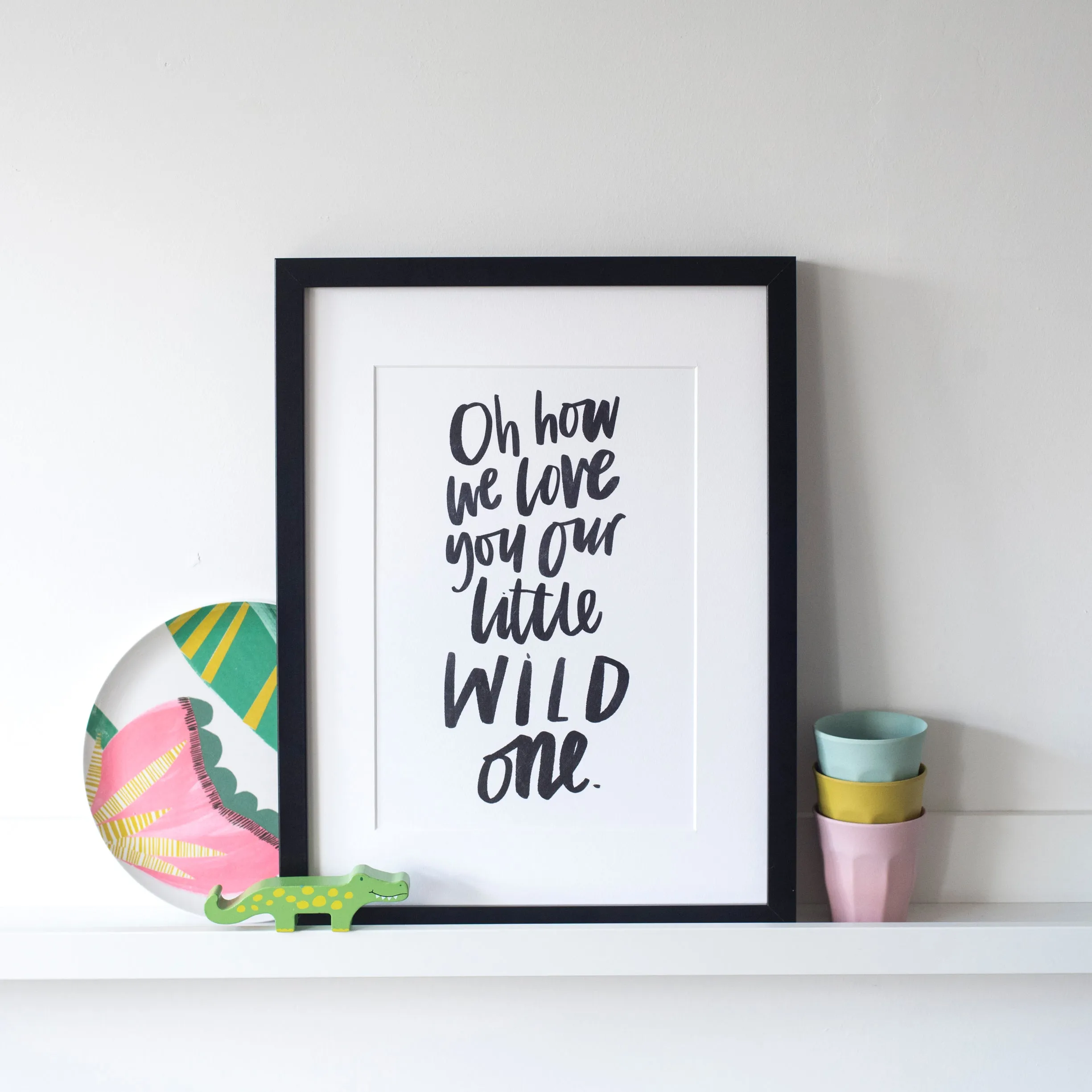 Our little wild one/ones print