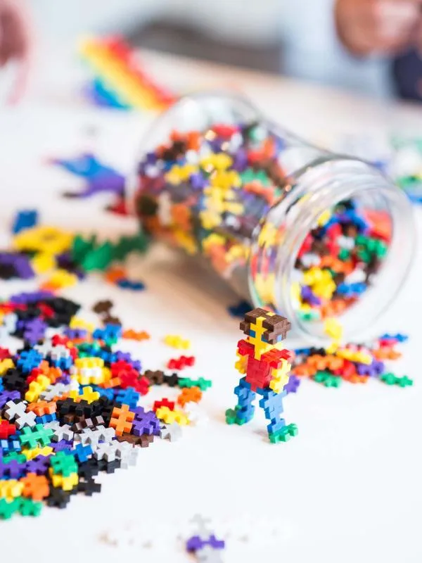 Plus-Plus Basic Colour Mix - 100 Pcs Tube